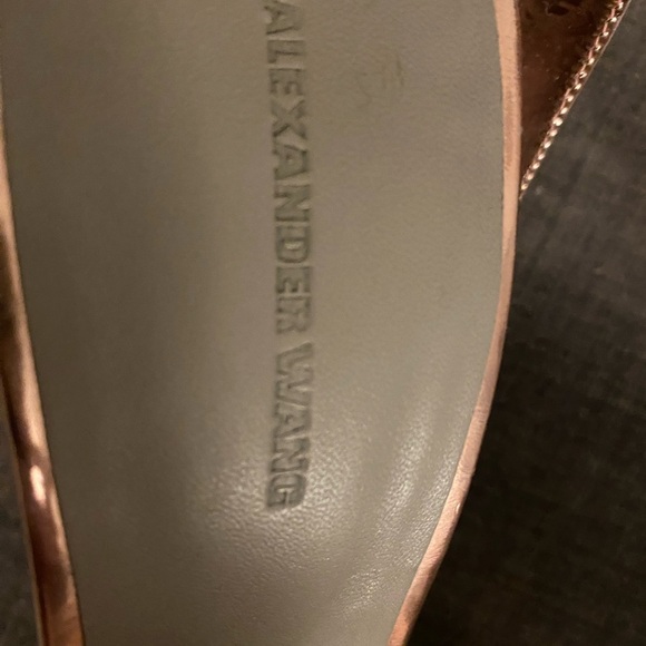 Authentic Alexander Wang Fabiana Strappy Sandal Heels Size 37 - Picture 7 of 11